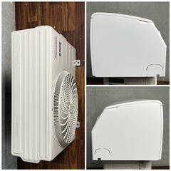 🔷🔶🔷WY7/37 Panasonic パナソニック ルームエアコン 2021年製 100V 室内機 CS-221DFR-W 室外機 CU-F221D Eolia エオリア リモコン無し◆🔷🔶🔷