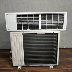 🔷🔶🔷WY7/37 Panasonic パナソニック ルームエアコン 2021年製 100V 室内機 CS-221DFR-W 室外機 CU-F221D Eolia エオリア リモコン無し◆🔷🔶🔷