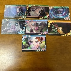 鬼滅の刃カード７枚セット