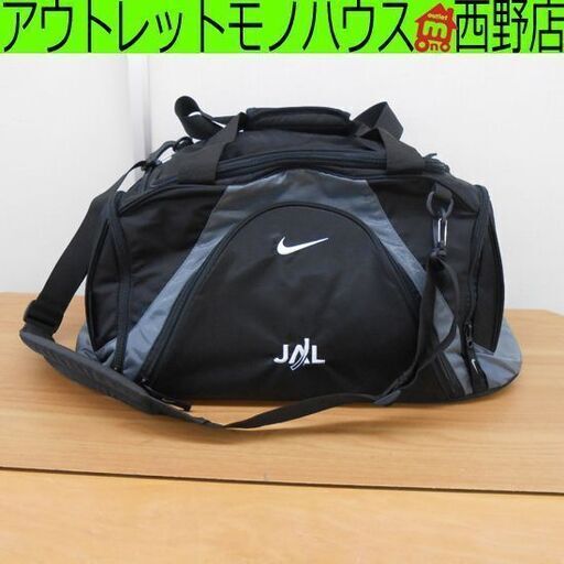 ナイキ×JAL ボストンバッグ ゴルフバッグ ブラック ナイロン 黒 ショルダー NIKE 札幌市 西区 西野店