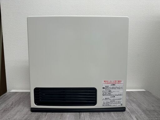 Rinnai ガスファンヒーター 都市ガス用 2021年製 SRC-365E　木造11畳 コンクリート15畳コンパクトタイプ