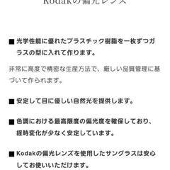 Kodak　Lens　SAMURAI　SHOサングラス