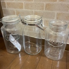 【新品未使用】2リットル ガラス瓶 びん 梅酒 花瓶