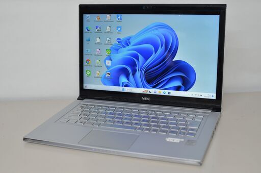 中古軽量ノートパソコン Windows11+office 爆速SSD128GB NEC PC-LZ650SSS core i5-4210U/メモリ4GB/13.3インチ/タッチパネル/Webカメラ