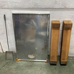 薪ストーブ 暖炉 鉄鋳物製 昭和レトロ アンティーク ヴィンテージ