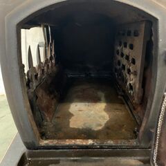 薪ストーブ 暖炉 鉄鋳物製 昭和レトロ アンティーク ヴィンテージ