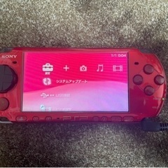 psp 動作品　ソフト4本、ソフトケース、コントローラー型グリッ...