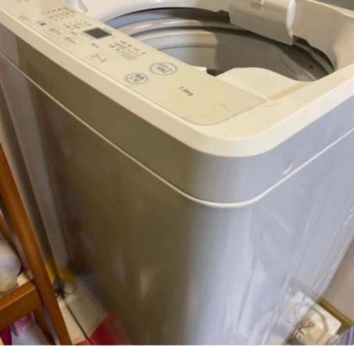 【受渡者決定済】2022年製 洗濯機 全自動洗濯機 7.0kg  JW70WP01WH MAXZEN マクスゼン 風乾燥機能付