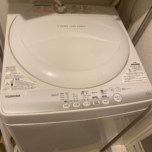 TOSHIBA洗濯機+電子レンジセット