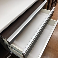 松田家具】2枚扉レンジボード売ります！