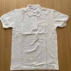 白ポロシャツ【新品未使用】メンズMサイズ