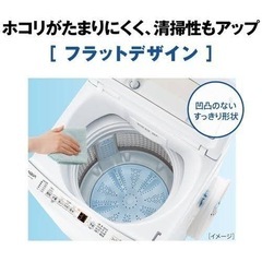 モデルルーム展示品 2023年製 アクア AQUA 全自動洗濯機 洗濯7.0kg