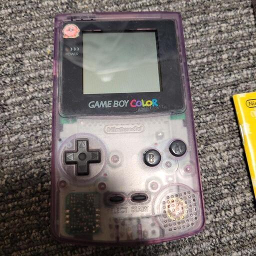 【追記】【最後の最終値下げ】ゲームボーイカラー本体\u0026ソフトセット