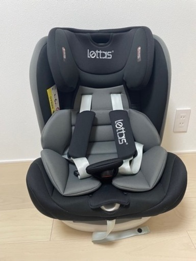【お譲り先決定】LETTAS チャイルドシート isofix・シートベルト固定両対応 5段階リクライニング