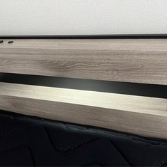 最終値下げ！！高級マットレス➕ベッド　照明付き　腰痛軽減　