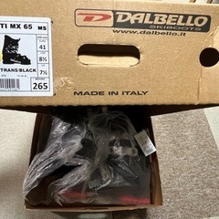 超美品 ダルベロ スキーブーツ 定価３万円 早い者勝ち！