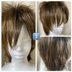 Halloween イケメン コスプレ ウィッグ Wig 3点