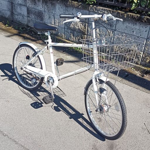 ★美品！お届け可！★ 無印良品 20インチ　自転車 ミニベロ オートライト