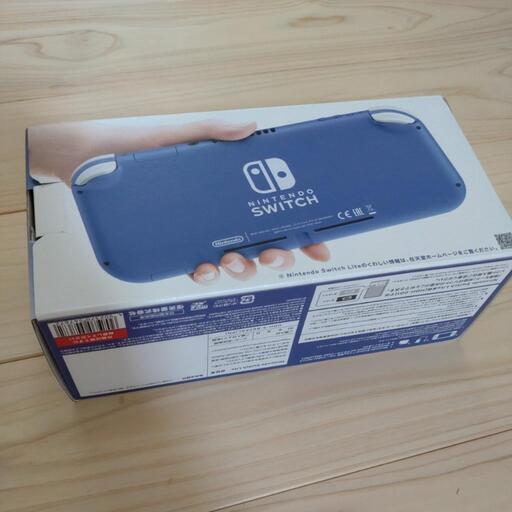 【未使用】Nintendo Switch Lite ブルー　ニンテンドー　スイッチ　ライト