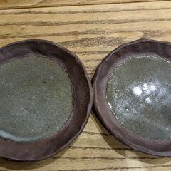 陶芸　和食器　小皿２枚