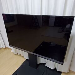 テレビ 東芝 REGZA 58インチ 58M510X : テレビ台付き