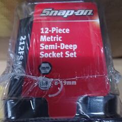 スナップオン 3/8 セミディープソケットセット