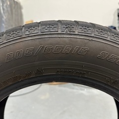 中古 4本セット GoodYear グッドイヤー 2021年製 ICENAVI7 スタッドレス 6.5分山 205/65/16