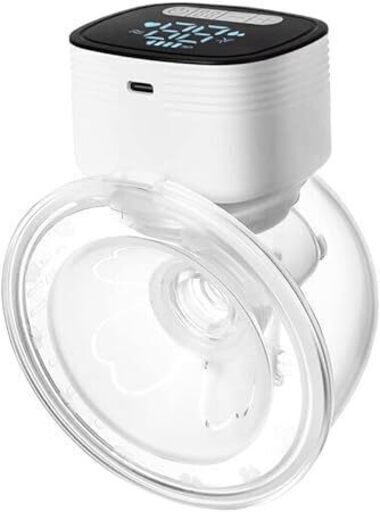 ☆UF smile YW-688 電動搾乳器 ハンズフリー◆見やすいディスプレイ付き
