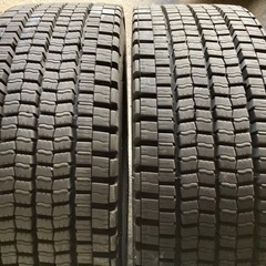 245/70R19.5 2本 冬タイヤトラック ダンロップ 4軸低床増トンなどに