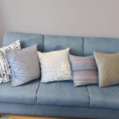 ブルーデニムソファ