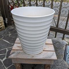 シンプルな植木鉢❇️陶器・大