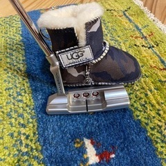 パターカバー　UGG ブルー系カモ柄