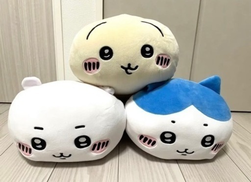 ちいかわ♡だららんBIGぬいぐるみ全3種
