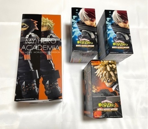 新品未開封】僕のヒーローアカデミア ヒロアカ フィギュアWHM 爆 