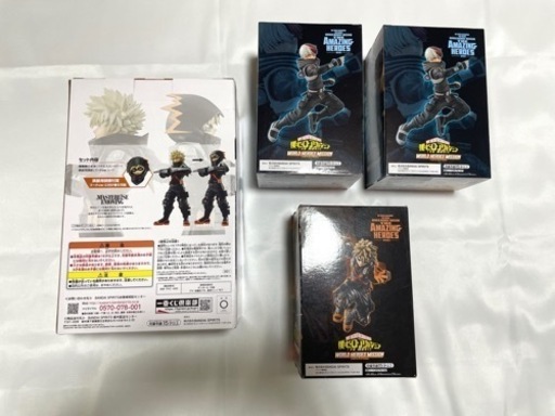 新品未開封】僕のヒーローアカデミア ヒロアカ フィギュアWHM 爆 