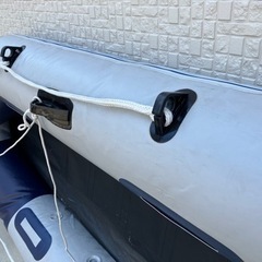 3人乗りゴムボート　船外機エレキ　バッテリー付き