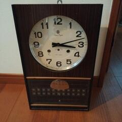 昭和レトロ　振り子時計　ジャンク