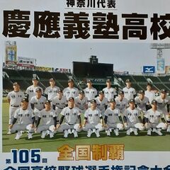 慶應義塾高校✒️野球部⚾特大タペストリー&ポスター