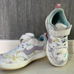 VANS バンズ　スニーカー　女の子　17㎝