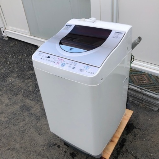 乾燥機能搭載　SHARP 5.5キロ　洗濯機