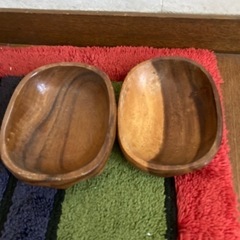 木製　深皿 2枚