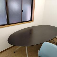 会議用テーブル 椅子 10脚セット