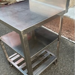 業務用 コンロ台 作業台 調理台 550×600×850 キッチン 用品 店舗 居酒屋 マルゼン 焼き台 厨房 飲食店 ガス台 厨房機器 焼台 大阪発