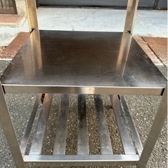 業務用 コンロ台 作業台 調理台 550×600×850 キッチン 用品 店舗 居酒屋 マルゼン 焼き台 厨房 飲食店 ガス台 厨房機器 焼台 大阪発