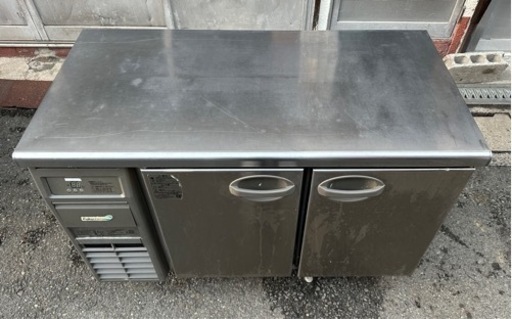 【動確済み】Fukushima 業務用 テーブル型 冷蔵庫 YRC-120RM-F 241L 1200×600×800 台下冷蔵庫 コールドテーブル 厨房 2ドア 厨房 大阪発