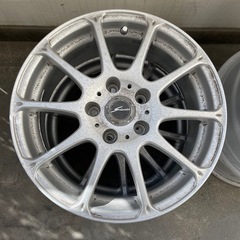 値下げ！アルミホイール 16インチ 5穴 4本セット シルバー