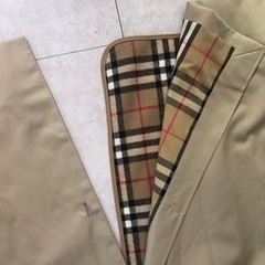 ♪バーバリー♪定番ライナー付きトレンチコートXL