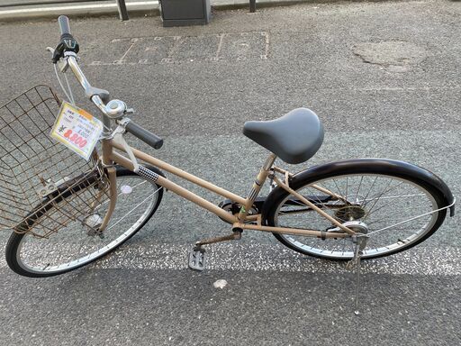 リサイクルショップどりーむ天保山店　No.929　自転車　女性にも乗りやすい26インチ！　乗って帰れる♪