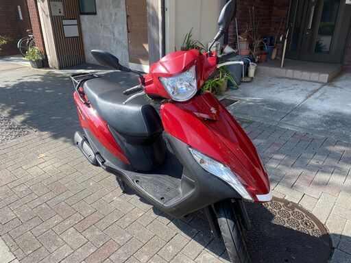 【中古】SUZUKI　Address125　良品　税込・１年保障