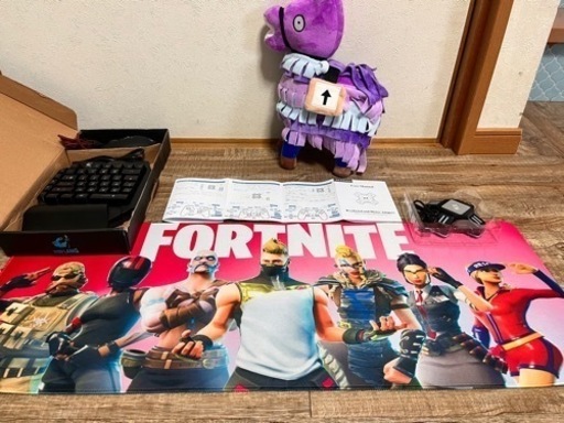 【ラマのおまけ付き♪】片手キーマウ　コンバータ　マウスパッドセット